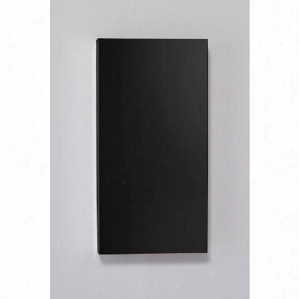 Robern  Mt16d8f20re M Series 8"" Single Door Right Hinged Cabinet In Black With Electrical