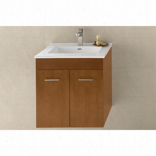 Ronbow Bella-23i-nvanity Bellla 23"" Wall Mount Vanity In Cinnamon (complete Sset)   Vanity Top Included