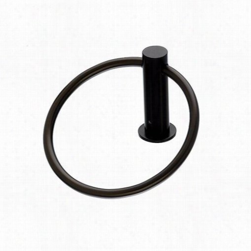 Top Knobs Hop5orb Hopewell Bath Ring In Oil Rubbed  Bronze