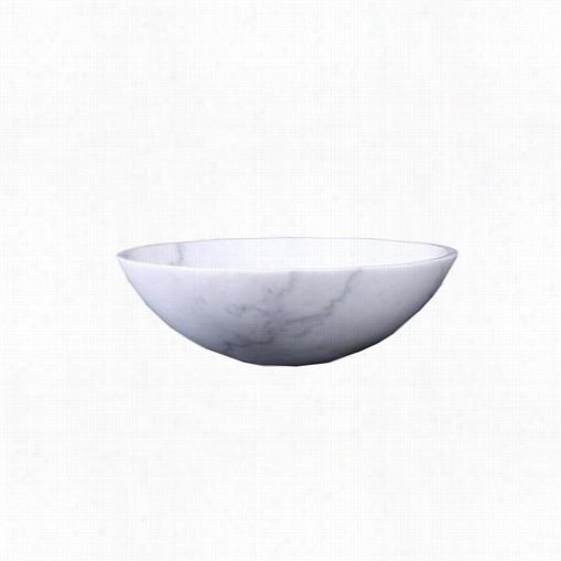 Virtu Usa Vst-2107-bas Thia Vessel Sink In Guaanxi White Marble