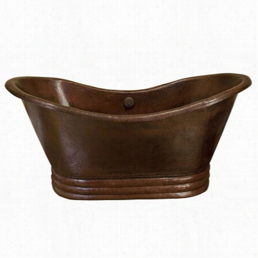 Native Trails Cps91 Aurora 72&qu0t;" Copper Bath Tub