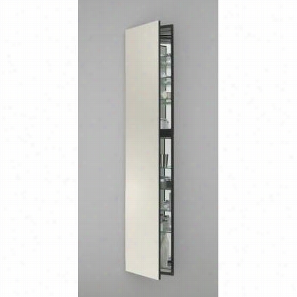 Robern Mf16d8f22re M S Eries 15-1/4""w X 8""d Single Dor Right Hinged Cabinet In  Beach With Electric