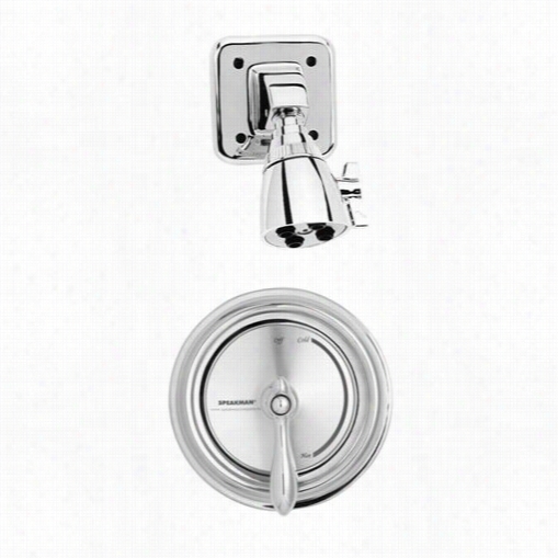 Speakman Sm-3020 Sentinsl Mark Ii Single Lever Handle Vanda L Resistant Pressuure Blanced Valve In Polished Chrome