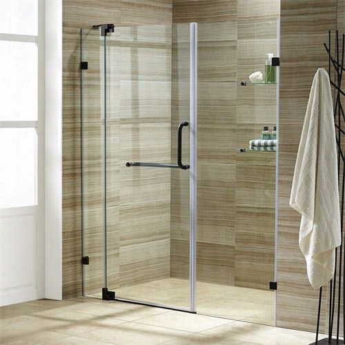 Vigo Vg6042 Pirouette 60quot;" Frameless Shower Door