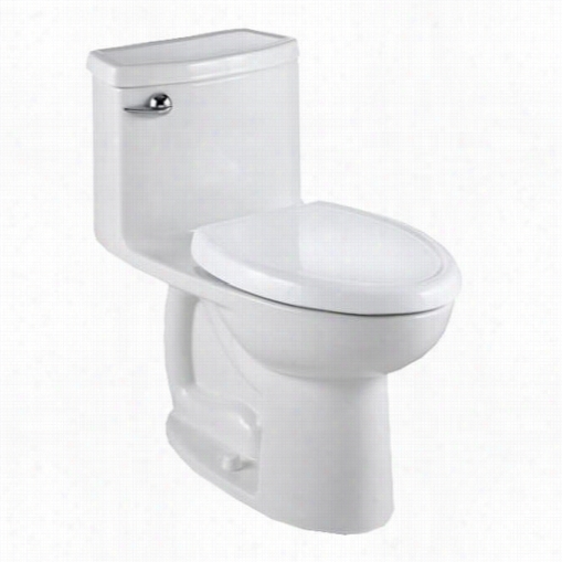 American Standard 2403.128.020 Compact Cadet 3 Flowise One Piece Toilet In White With Seat