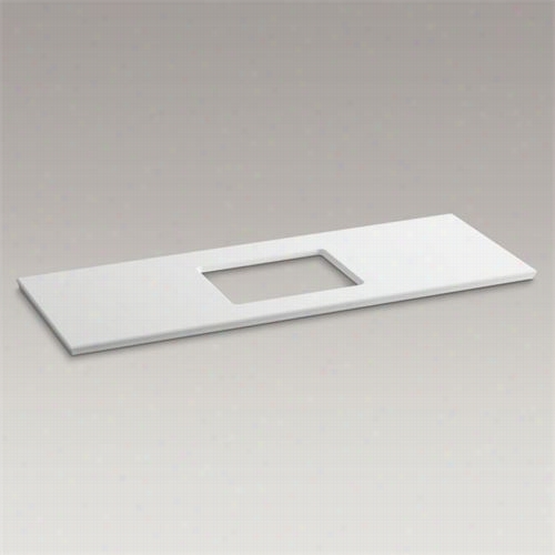 Kohler 5459 Solid/expressions 61"" Vanity Top With Single Verticyl Rectangular Cutout