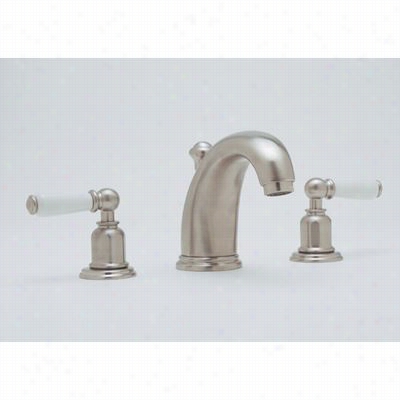 Rohl U .3700l Perrina Nd Rowe Three Hole High Neck C Spout Widespread Faucet