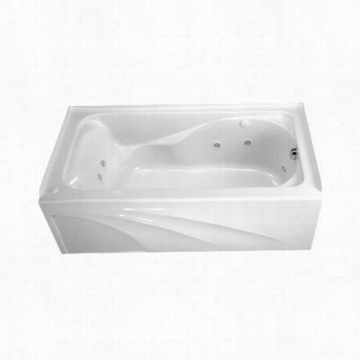 Amedi Can Standard 2776.118wc Cadet 5""  X 32"" Whirlpo Ol With Stayclean Hydro System I And Whole Apron (rh Outlet)