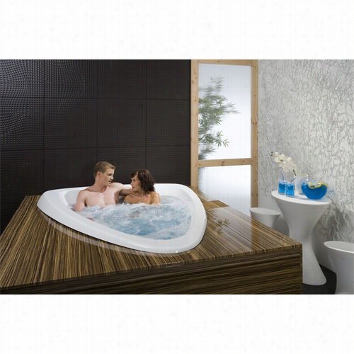 Aquatica Evolution-blt-in-wht Evolution Built In Lucite Acrylic Bathtub In White