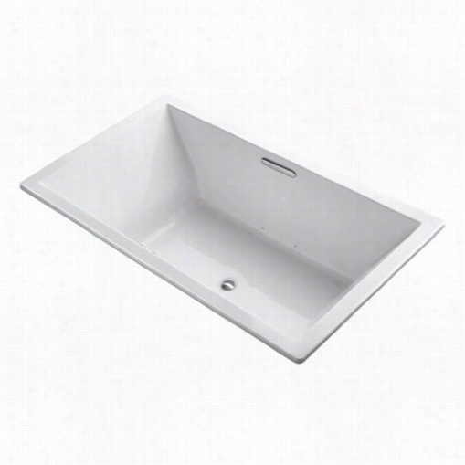 Kohler K-1174-gw Underline 72&q Uot;" X 42"&" Drop In Bath With Center Drin