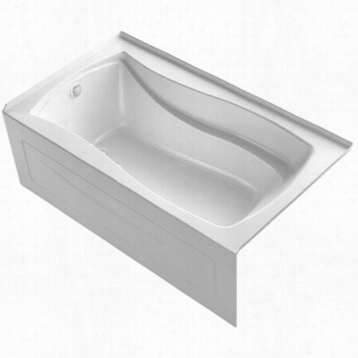 Kohler K-1224-gla Mariposa 66"" X 36"" Alcove Bath With Inegral Apron And Left Hand Drain