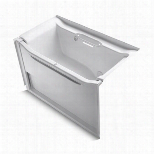 Kohler K-1914-gr Elevance 60"&qot; X 32&quof;" Alcove Bubblemasage Bath Tub With Righthand Draain