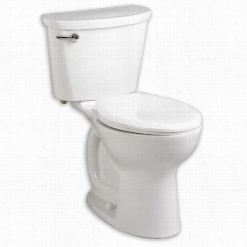 American Standard 215fc004 Cadet Pro Compact 14"" Rough In 1.6  Gp Fright Height Elonggated Toilet