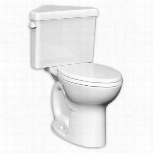 American Standard 216bd004 Triangle Cadet Pro 1.6 Gpf Right Height Round Front Toilet