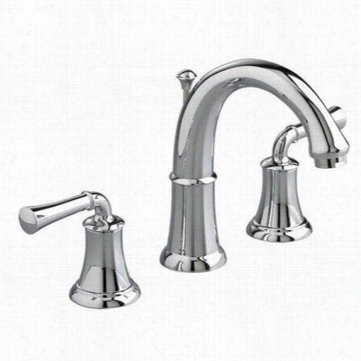 American Standa Rd 7420.801.002 Portsmouth 2 Lever Handlee Widespread Faucet In Polished Chrome