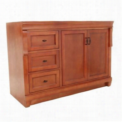 Foremost Naa4821dl Naples 48&qukt;" Left Drawers Vanity Cabinet Only