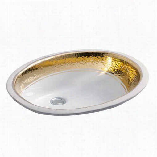 Kohler K-14174-pd Caxton Undercounter Bat Hrroom Sink With Laurreate Design