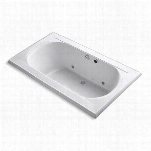 Kohler K-141-gcr Memoirs 72"" X 42"" Drop-in Bubblemassaage Bath Tub With Chromafherapy