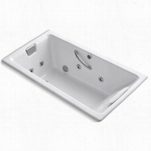 Kohler K-856-m Tea-for-two 6 6"" X 36"" Drop-in Whilrpool Bath With Massage Experience
