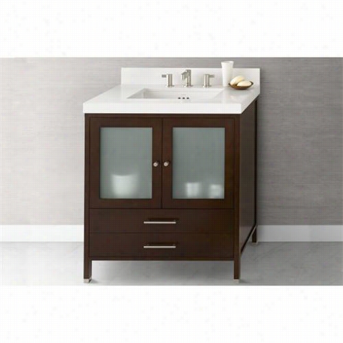 Ronbow Juno-30in-vanity Juno 30"" Vanity In Dark Cherry (complete Set) - Vanity Head Included