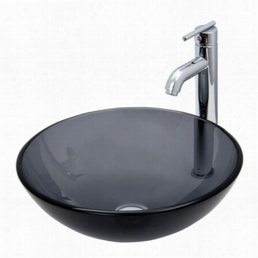 Vigo Vgt2 Vessel Sink And Faucet Set In Chrome