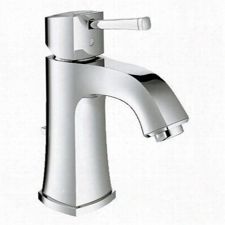 Grohe 23311 Grandera Single Handle Single Hole Bathroom Faucet Withsilkmove Cartridge And Pop-up Darin Assembly