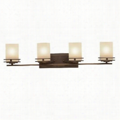 Kichler Lightin G5709oz Hendrik 4 Ligght Olde Bronze Bath Bar