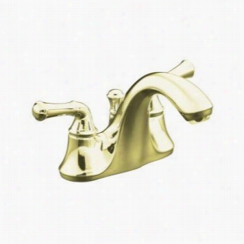 Kohler K-19270-4a Fortte Centerrset Ba Throom Faucet With Traditional  Lever Handles