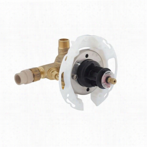Kohler K-30 4-cs Rite-temp 1/2"" Prsssure Balancing Valve With Screwdriver Stpos And Furniished With 12"" Cpvc Connections
