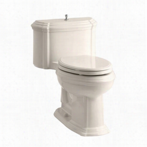 Kohler K-3506 Portrait 12"" Rough In 1.6 Gpf One Puec Elonated Comfort Heigut Toilet Wwith Lift Knbo And Quiet Close Sat