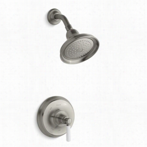 Kohler K-t10583-4p Bancroft And Trade Rite Temp Pressure Balancing Shower Faucet Trim With Ceramic Lever Handle