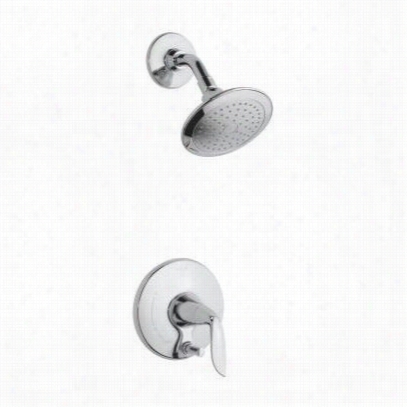 Kohler K-t5319-4e Refiniaa Single Handle Shower Val Ve Trim Only Ldss Diverter Button