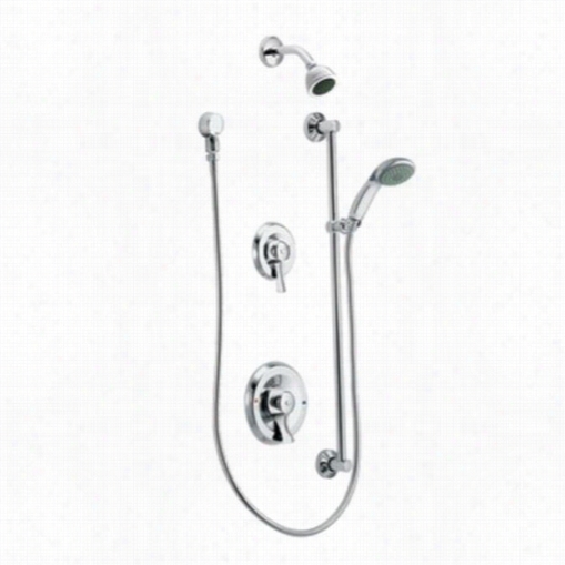 Moen 8342ep15 Double Handle Perssure Balanced Shower But Valve Trim Iin Chrome