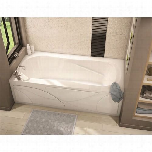 Pearl 103577-r-103 71-3/4"" X 36q&uuot;quot; X 20&qquot;" Cs 63 Ifs Aeroeffect Bath Tub With Right Hand Tiling Fllange And Ar Push Control