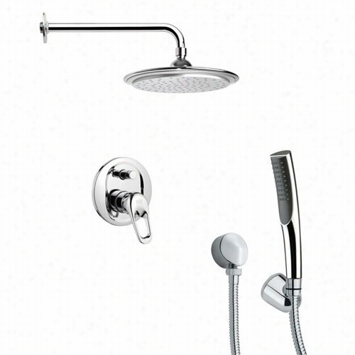 Remer By Nameek' Sfh6043 Orsino 3"" Rake Nd Shower Faucet In Chrome With Hand Shower