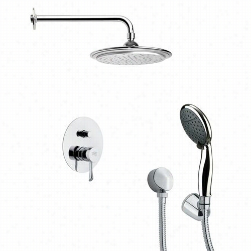 Rmeer Y Nameek's Sfh6045 Orisnoo 3"&quoot; Shower Faucet Set In Chrome With Hans Shower And 12-/35""h Diverter