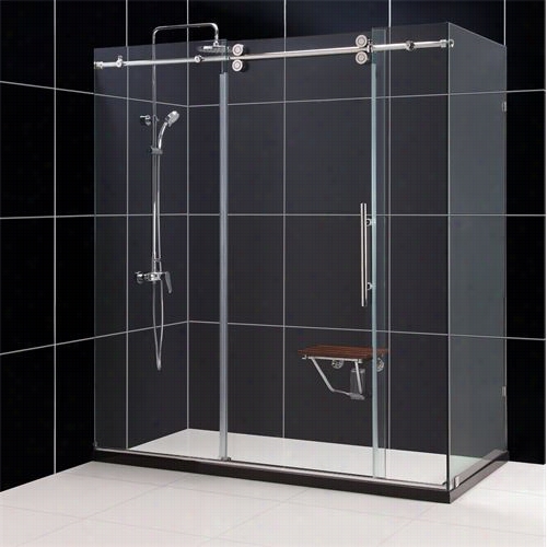 Dreamline Shen60367212 Enigma 36"" X 72"" X 79 "" Fully Frame Elss Shower Enclosure