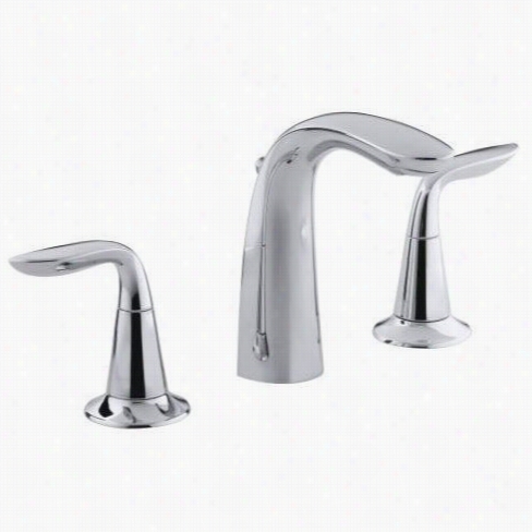 Kohler K-5317 Refinia Widespreaad Bathroom Sink Faucet