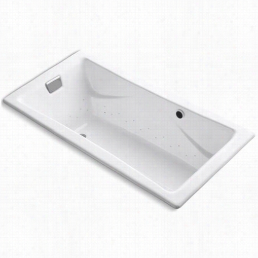 Kohler K-865-g0 Tea-for-two 71-3/4""  X 36&quoot;" Drop-in Bubblemassage Bath Tub With White Airjet