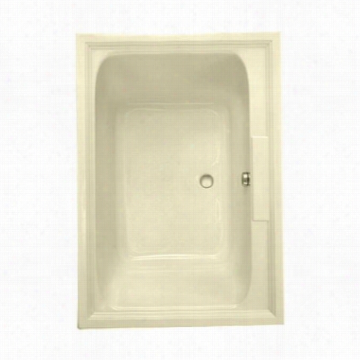 American Standard 27480.68ck2.021 Town Square 60""x42"" Everclean Air Drop-in Tub In Bone