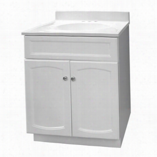 Foremost He Heartland 24" " Vanity With Cultured Marble Conceit Top - Vanity Top Included