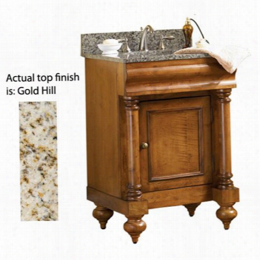 Kaco International 725-2400 Guild Hall 24"" Vanity With Granite Top - Vanity Top Included