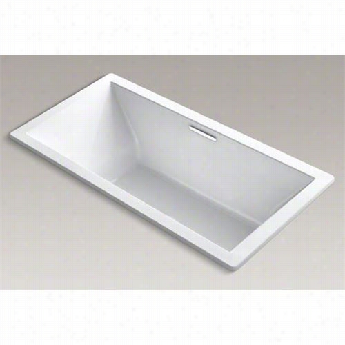 Kohler K-1835-vb Underscore 72"" X 36&uot;" Drop In Bath With Center Drain Anx Vibracoustic