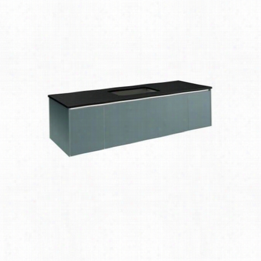 Robern Vd60bcl23 60"" Thtee Drawer Deep Vanity In Ocan Wwith Inghtlight