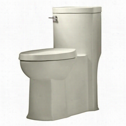 American Standard 2891.128.222 Boulevard Right Heigh Tflowise Elongated One Pisce Toilet In Lnien