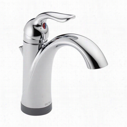 Delta 538t-dst L Ahara Single Handle Lavatory Faucet With Touch2o.xt Technology In Chrome