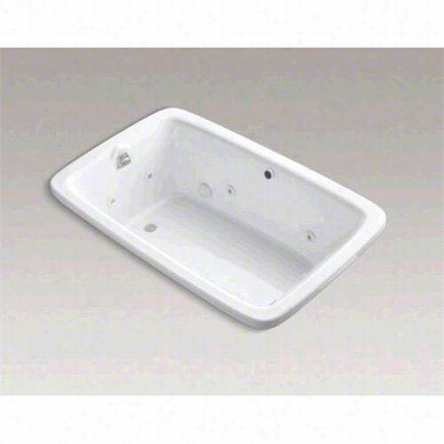Kohle K-1158-hb Bancroft 66"" X 42"" Drlp-in Whirlpool Bath With Custom Pump Location And Heater Without Trim