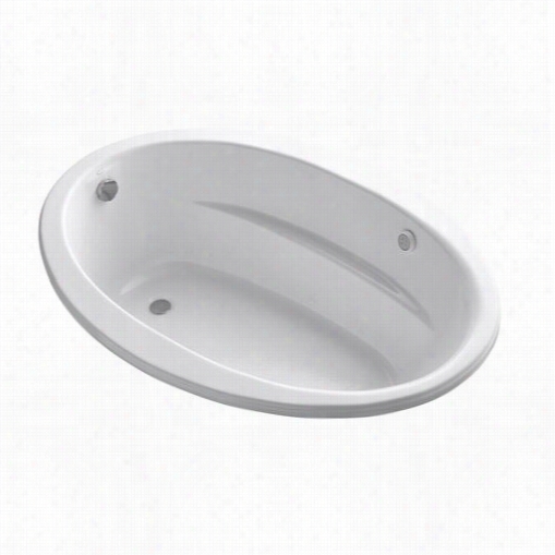 Kohler K-1162-ss1 Sunward 60"" X 42"" Bubblemassgae Drop In Bath