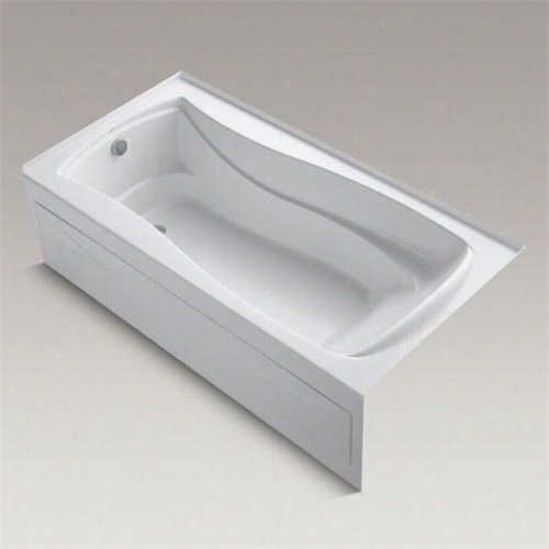 Kohler K-l257-vblaw Mariposa Vibracoustic 72 X 36 Ba Th Tub With Bask Heated Surface, Apron And Left-hand Drzin