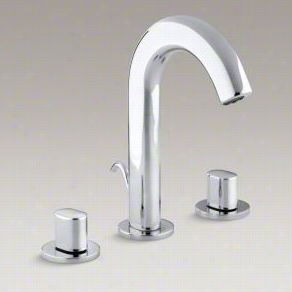 Kohhler K-10086 Bolo Widespread Bathroo M Sink Faucet